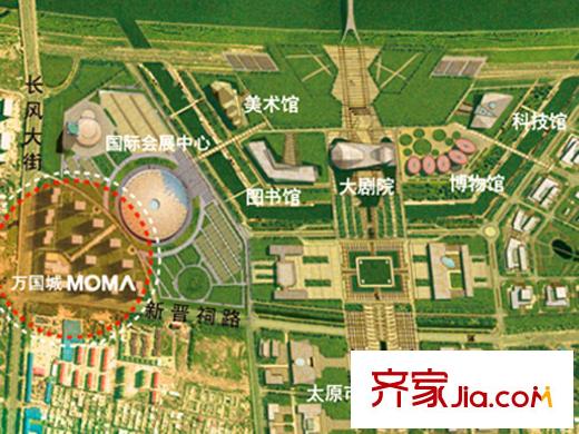 萬(wàn)國(guó)城moma交通圖