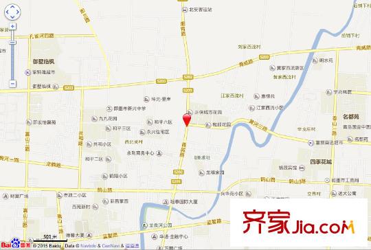 頤和家園(即墨)交通圖 