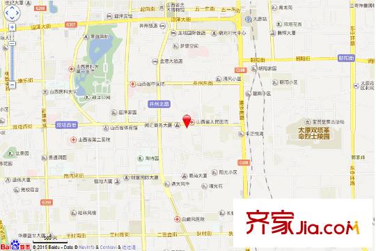 時(shí)代特區(qū)交通圖