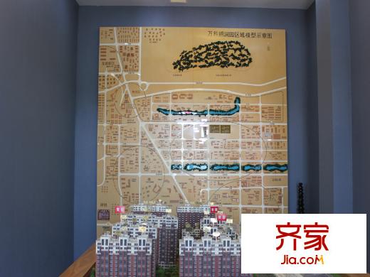晉中萬科?朗潤(rùn)園售樓處實(shí)景（2014-9-19）