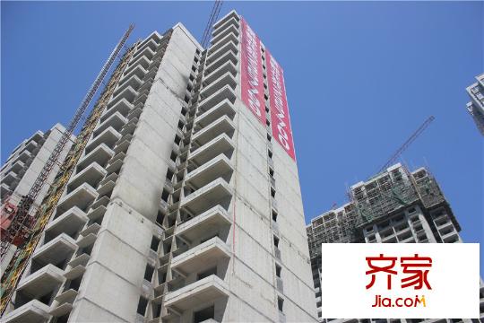 景都花苑Ⅲ?花貴4#、5#樓工程進(jìn)度圖（2015-05-12）