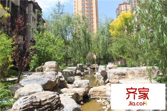 坤杰?拉菲公館園林實(shí)景（2015-5-19）