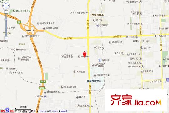 易居時(shí)代交通坐標(biāo)圖