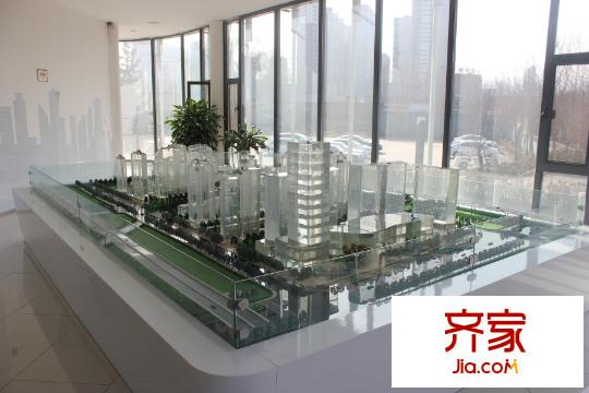海唐廣場沙盤實(shí)景