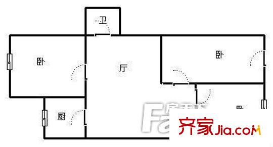 菜市二路小區(qū) 戶型圖