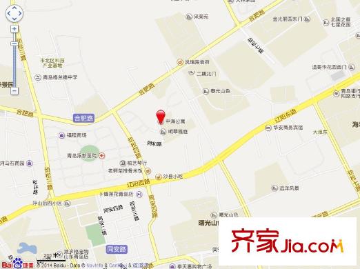 中海公寓交通圖