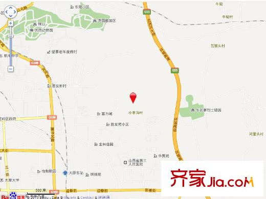 富力盈通國際公寓電子地圖