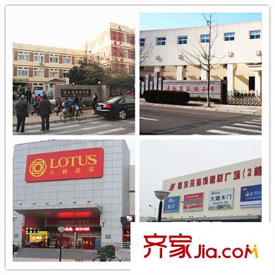 山海家園配套圖周邊配套之學(xué)校