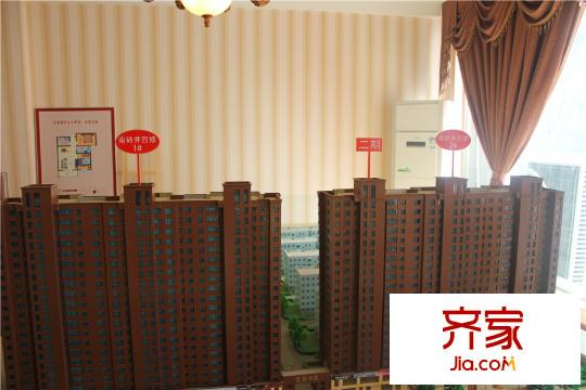 龍城半島三期沙盤圖