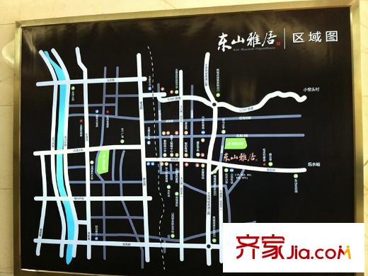 東山雅居區(qū)位圖