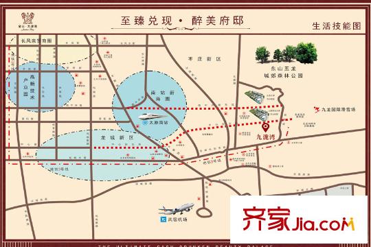金山?九瀧灣區(qū)位圖