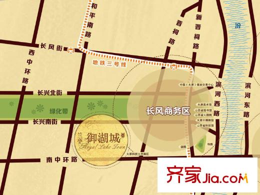 蘭亭?御湖城區(qū)位圖