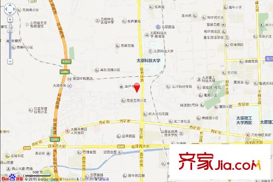 鼎泰悅郡交通坐標(biāo)圖