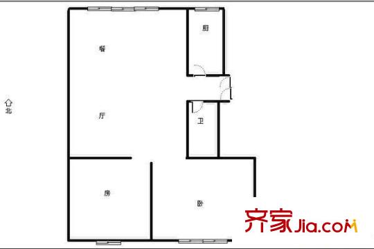 海地儷園 2室 戶型圖