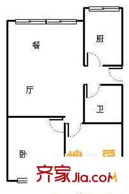 海地儷園 2室 戶型圖