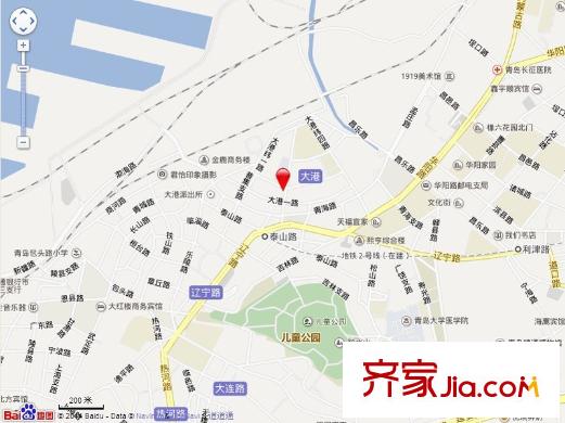 大港二路小區(qū)交通圖