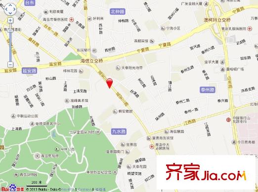 曙光公寓交通圖