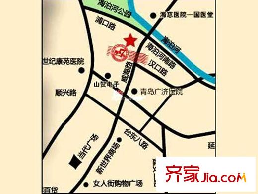秀墅交通圖