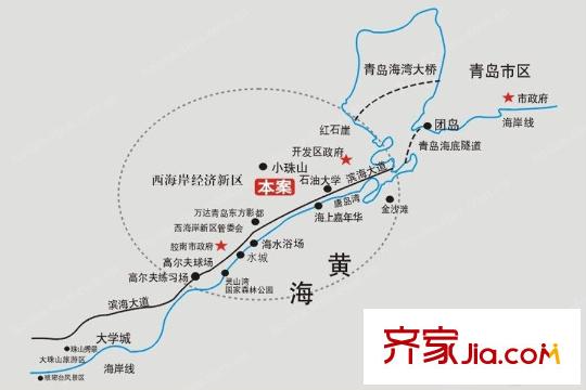 瀚林園交通圖