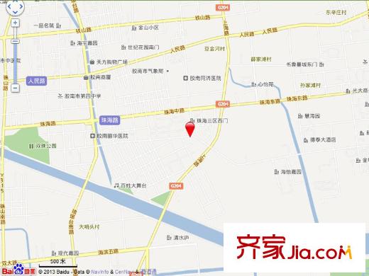 盛大名筑交通圖