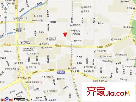 三鳴小區(qū)交通圖