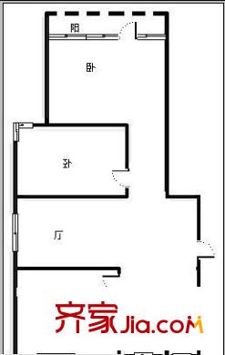 金色年華 3室 戶型圖