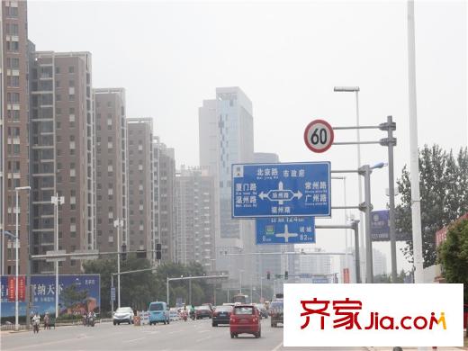 膠州寶龍城市廣場周邊配套之揚州路