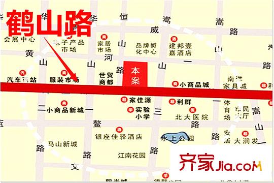 藍(lán)海國際交通圖