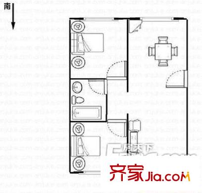 長江新村 戶型圖