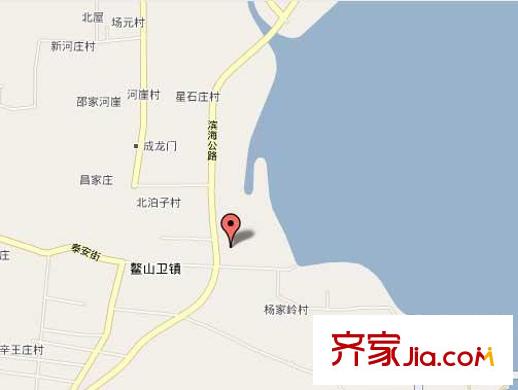 鰲山名苑交通圖