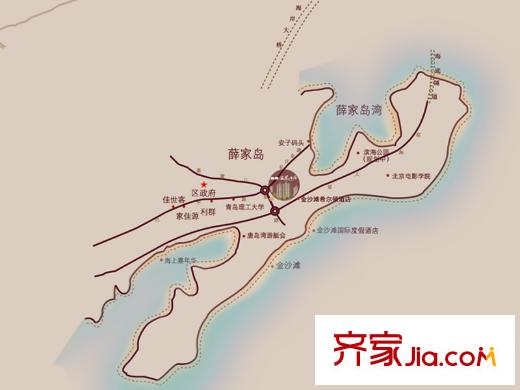 海信鳳凰金岸陽光里區(qū)位圖