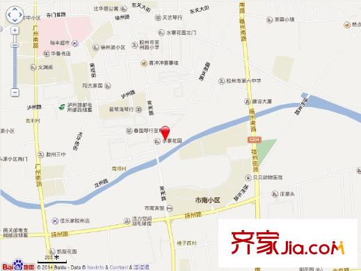 水寨花園交通圖