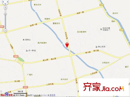 銀盛泰星河城交通圖