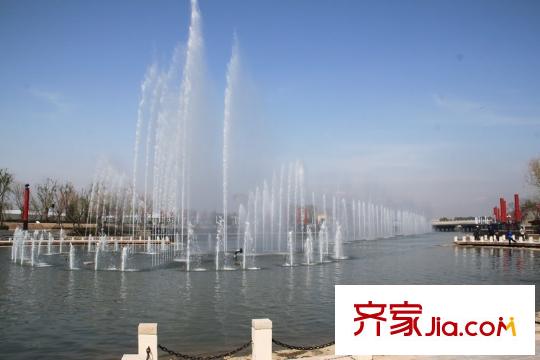 銀盛泰星河城周邊配套之濱河公園（2012-04-30）