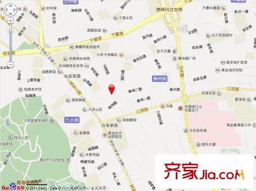 寶應路小區(qū)交通圖