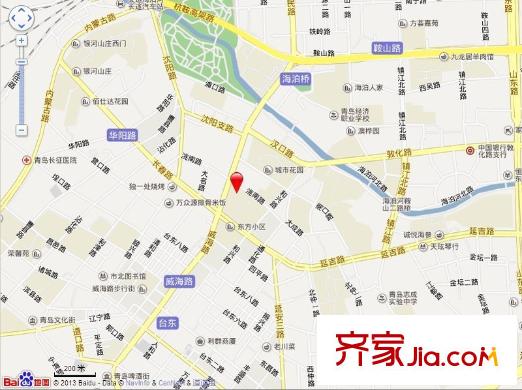 城市花園二期交通圖