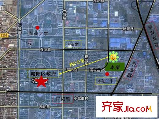 巴黎壹號(hào)交通圖區(qū)位圖