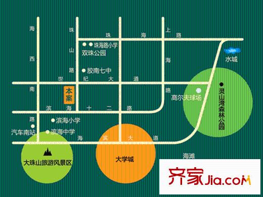 萬德德盛苑地圖