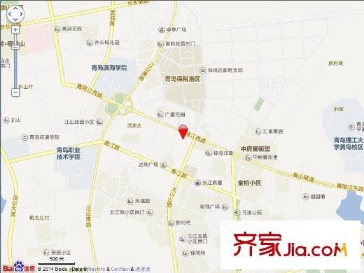 華融藍(lán)海洋?聽海交通區(qū)位圖