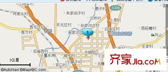 福林山莊交通圖