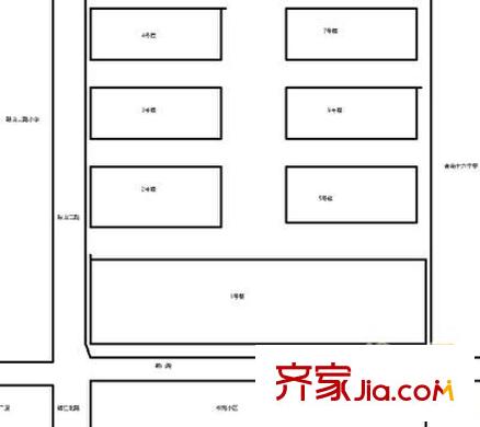 鞍山路小區(qū) 2室 戶(hù)型圖