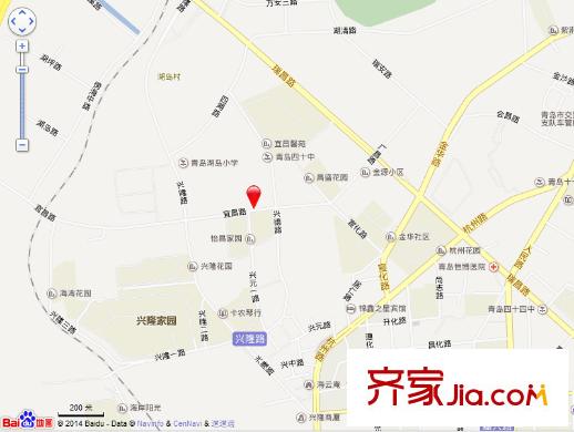 宜昌路小區(qū)交通圖