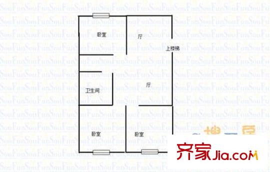 亞麥花園 4室 戶型圖