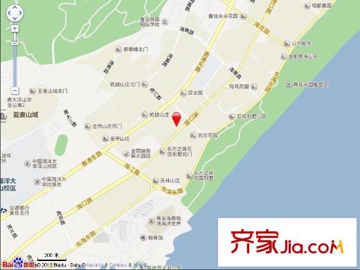 亞麥花園交通圖