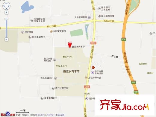水青木華三期交通圖