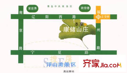 景泰尚都交通圖