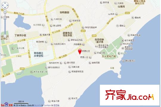 御海首府交通圖
