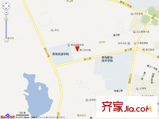 香江世紀園交通圖