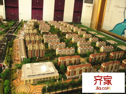 潤通潤園沙盤圖