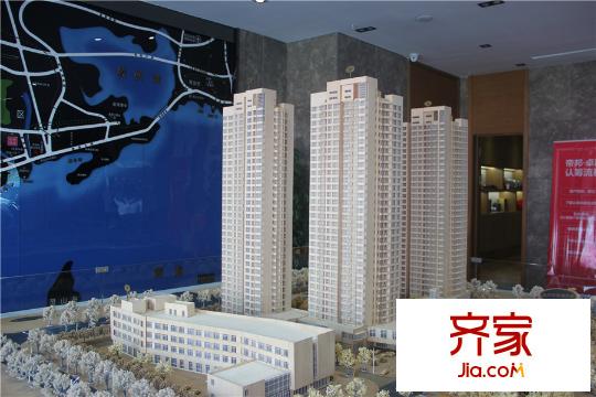 帝邦卓郡項目沙盤圖